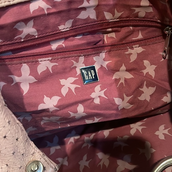 Pink cut out star vintage purse butter leather - Picture 6 of 6